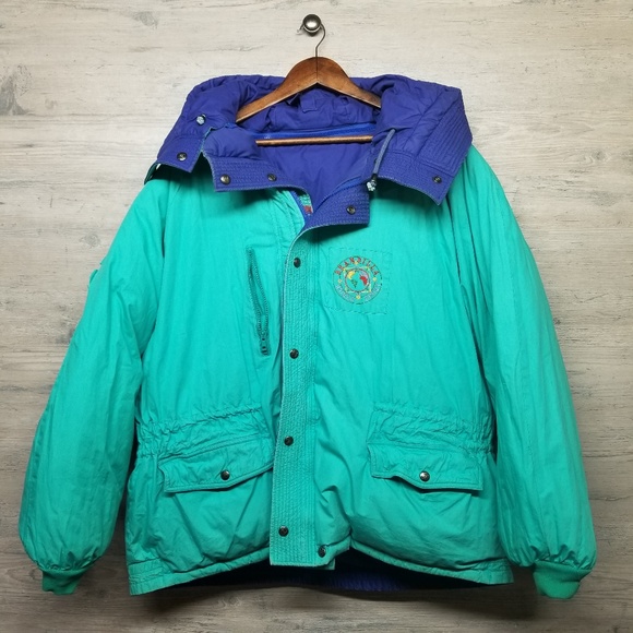 Vintage Other - Vintage World Sport REVERSIBLE Down Jacket. RARE!